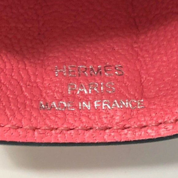 HERMES Cles Grand Tresage Clochette Key ring Epsom - Picture 9 of 13